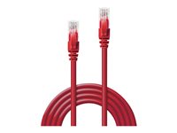 C ble réseau Rouge Cat.6 U/UTP, 10m