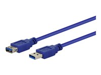 Gembird USB forlængerkabel 3m Blå