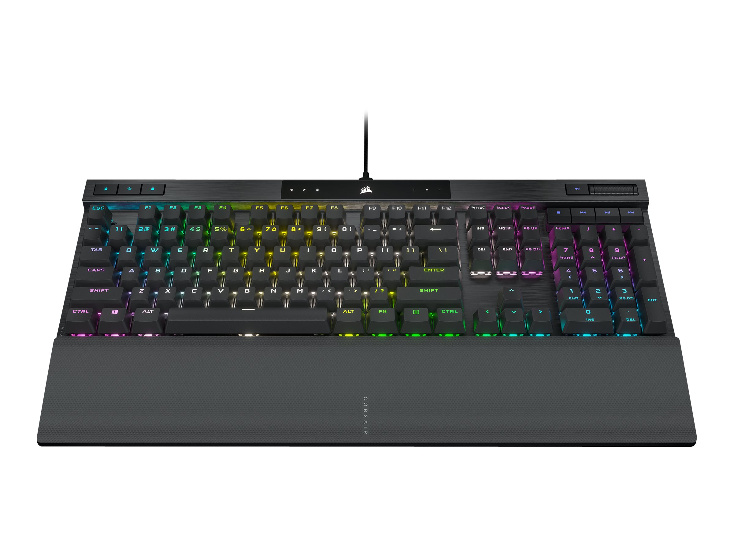 CORSAIR Gaming K70 RGB PRO Tastatur Mekanisk millioner farver Kabling Tysk | Stort udvalg, priser og hurtig levering