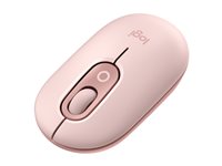 Logitech POP - souris - emoji personnalisable - Bluetooth 5.1 LE - rose