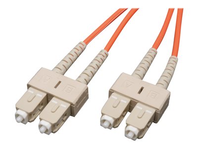 Tripp Lite 3M Duplex Multimode 62.5/125 Fiber Optic Patch Cable SC/SC 10' 10ft 3 Meter