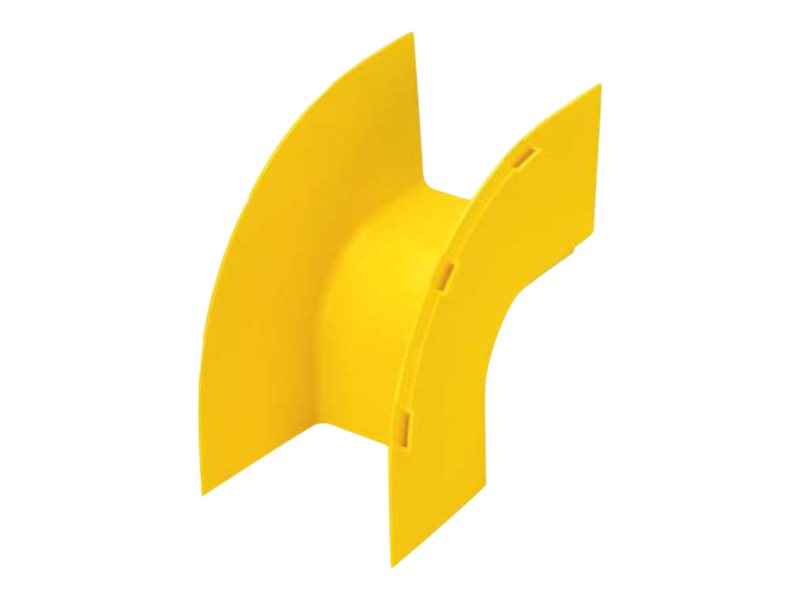 Panduit FiberRunner - Cable raceway angled fitting (vertical)