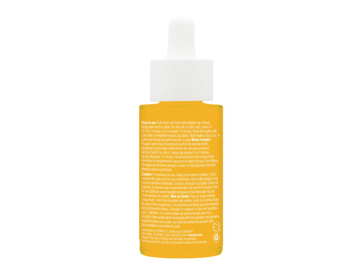 DERMA E Brightening 10% Multi-Acid Radiance Liquid Peel - 30ml