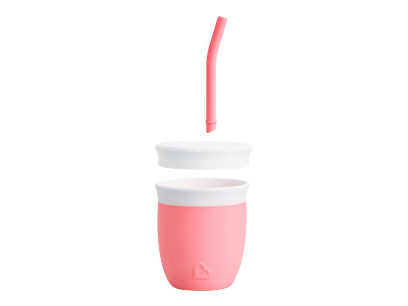 Munchkin C'est Silicone! Baby Cup - Coral - 118ml