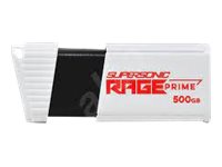 Patriot Supersonic RAGE Prime 500GB USB 3.2 Gen 2 Sort Hvid