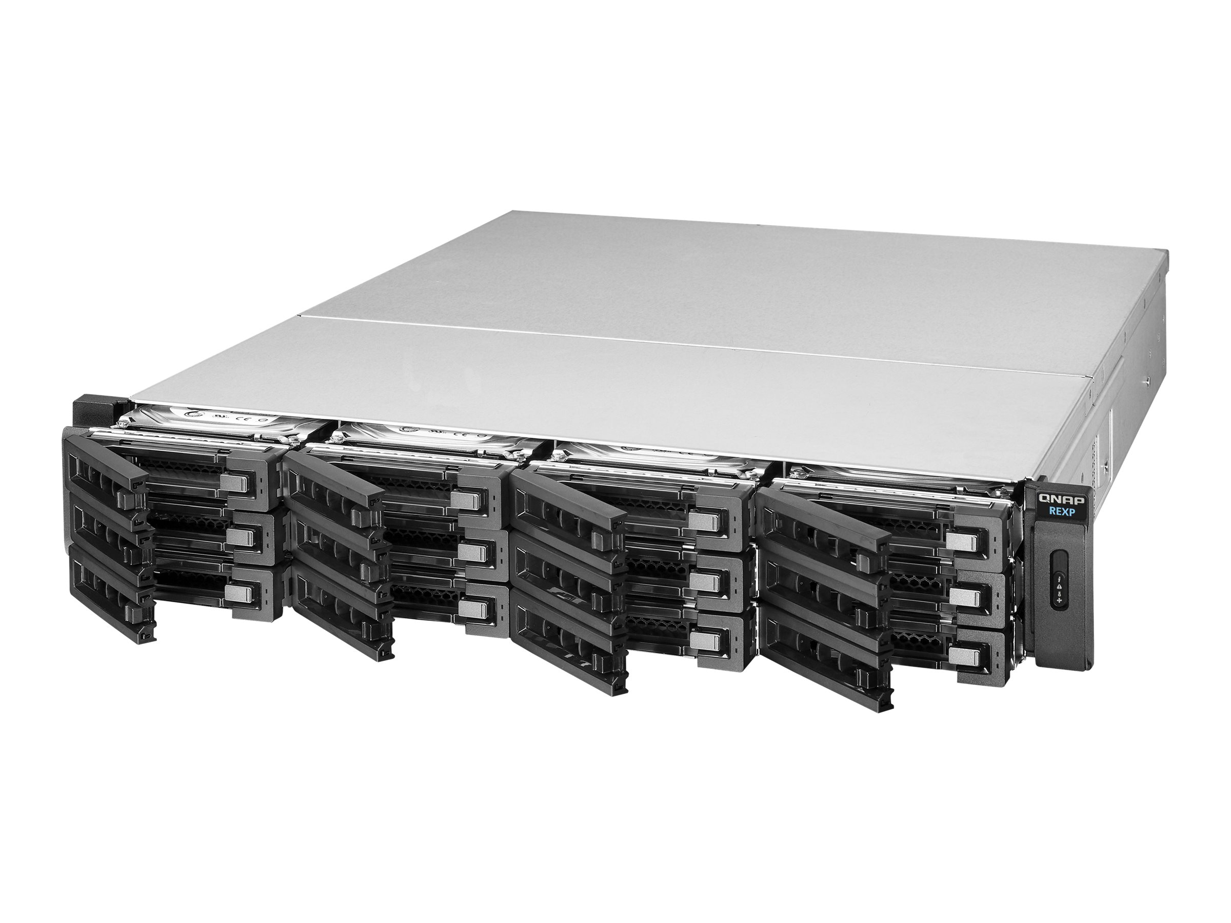QNAP REXP-1210U-RP storage Product shot Back 79000