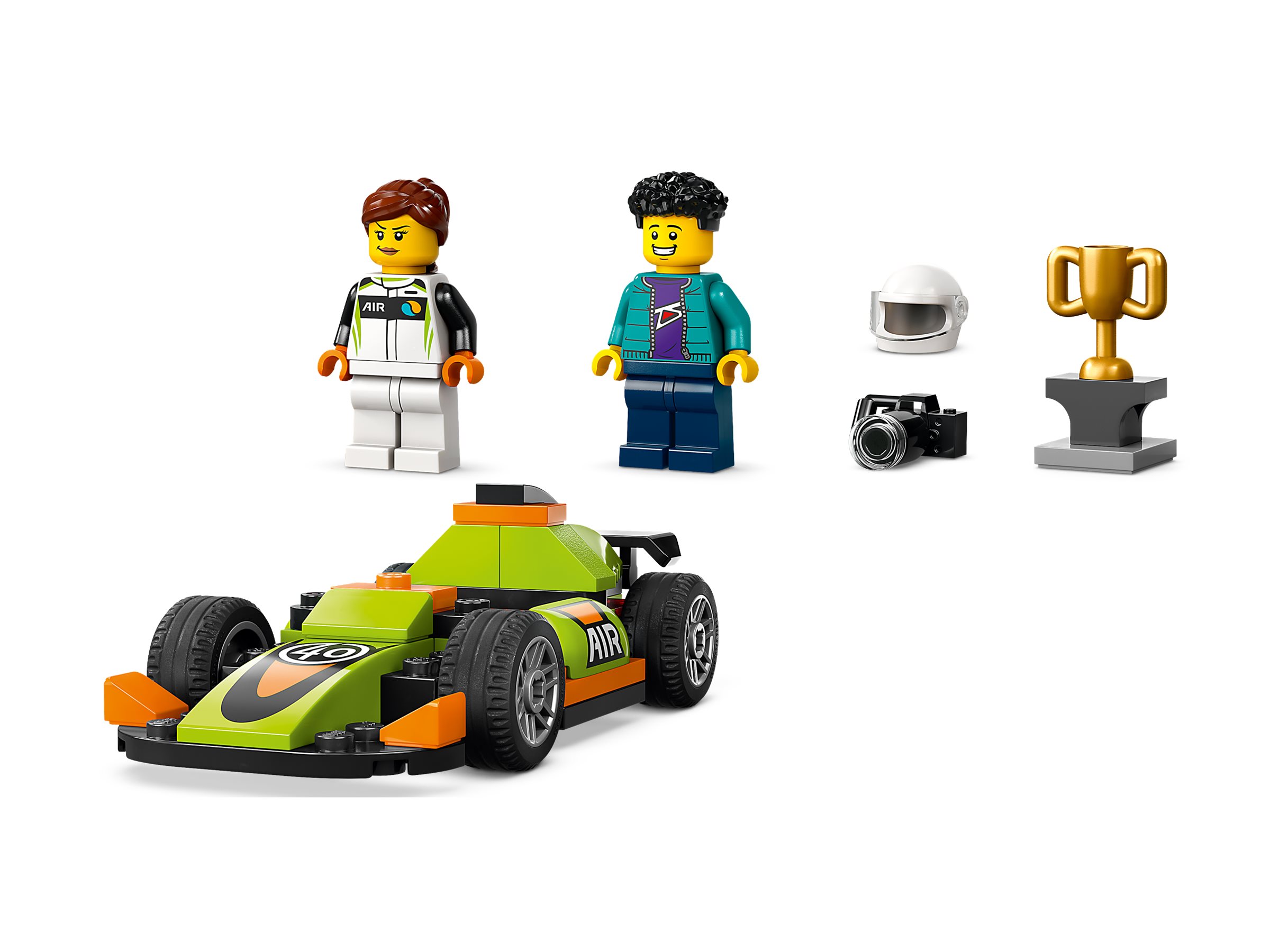 LEGO City - Green Race Car