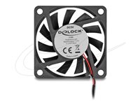 DeLOCK Fan 1-pack Sort 60 mm