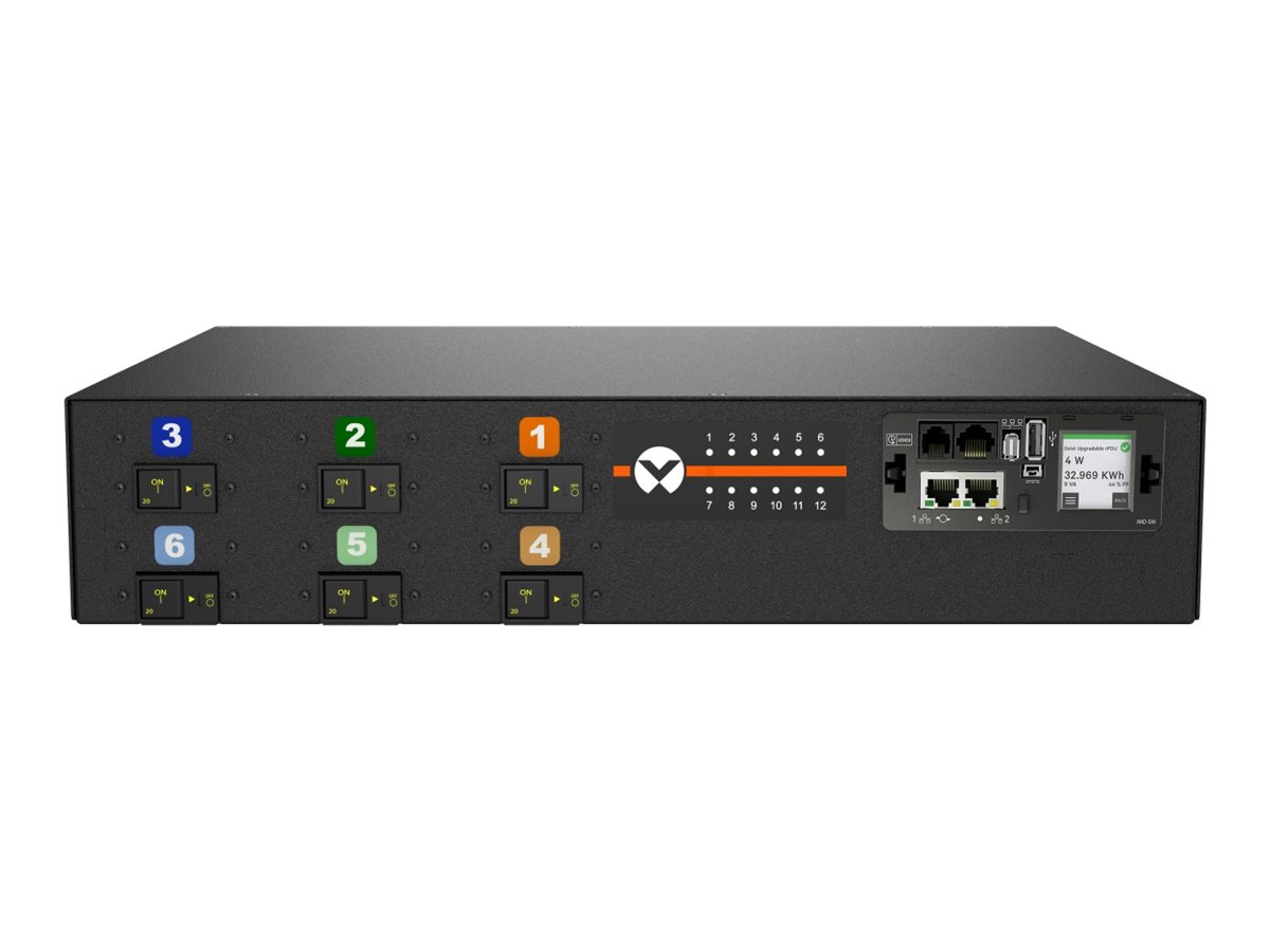 Geist Switched Outlet Level Monitoring MNU5MDR6-12CF18-6PS15B0H10-S