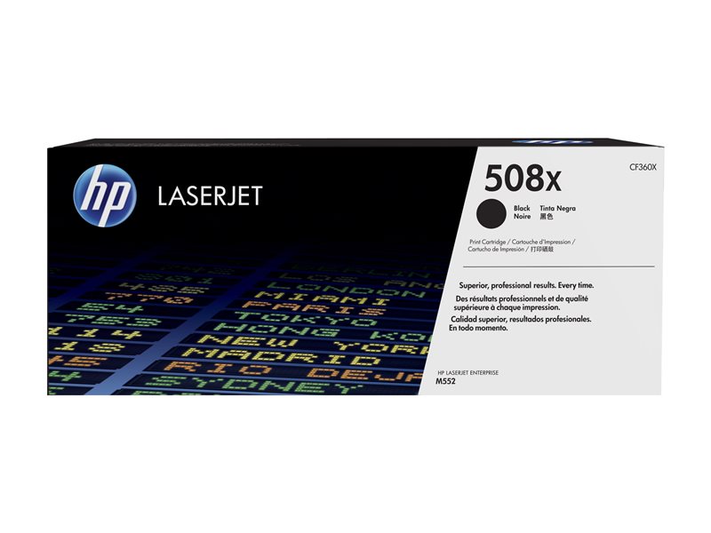 HP 508X Tonercartridge black