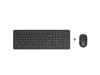 HP 330 - keyboard and mouse set - UK - black Input Device