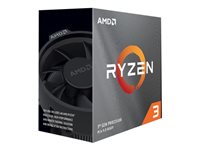 AMD CPU Ryzen 3 3100 3.6GHz Quad-Core  AM4 (PIB - m/køler)