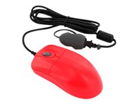 Seal Shield Silver Storm Mouse optical 3 buttons wired USB red