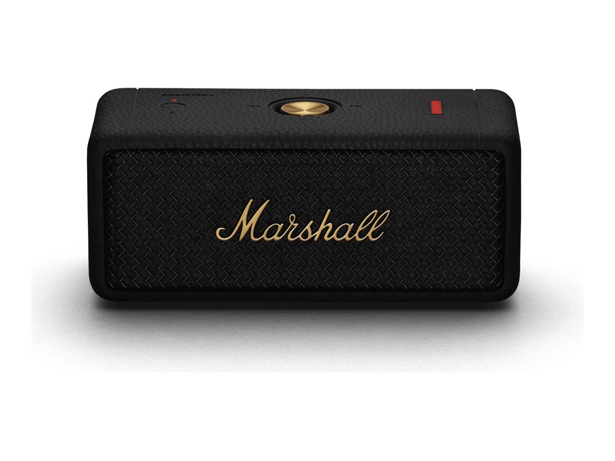 Marshall Emberton II Bluetooth Speaker - Black and Brass - 1006234