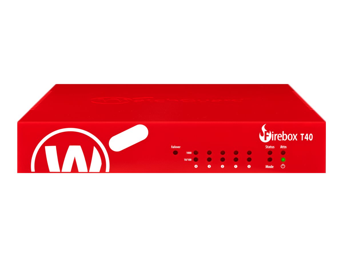 WatchGuard Firebox T40 with 3-yr Basic Security Suite (EU)