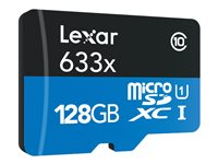 Lexar High-Performance 633x MicroSD Card - 128GB - LSDMI128BBNL633A