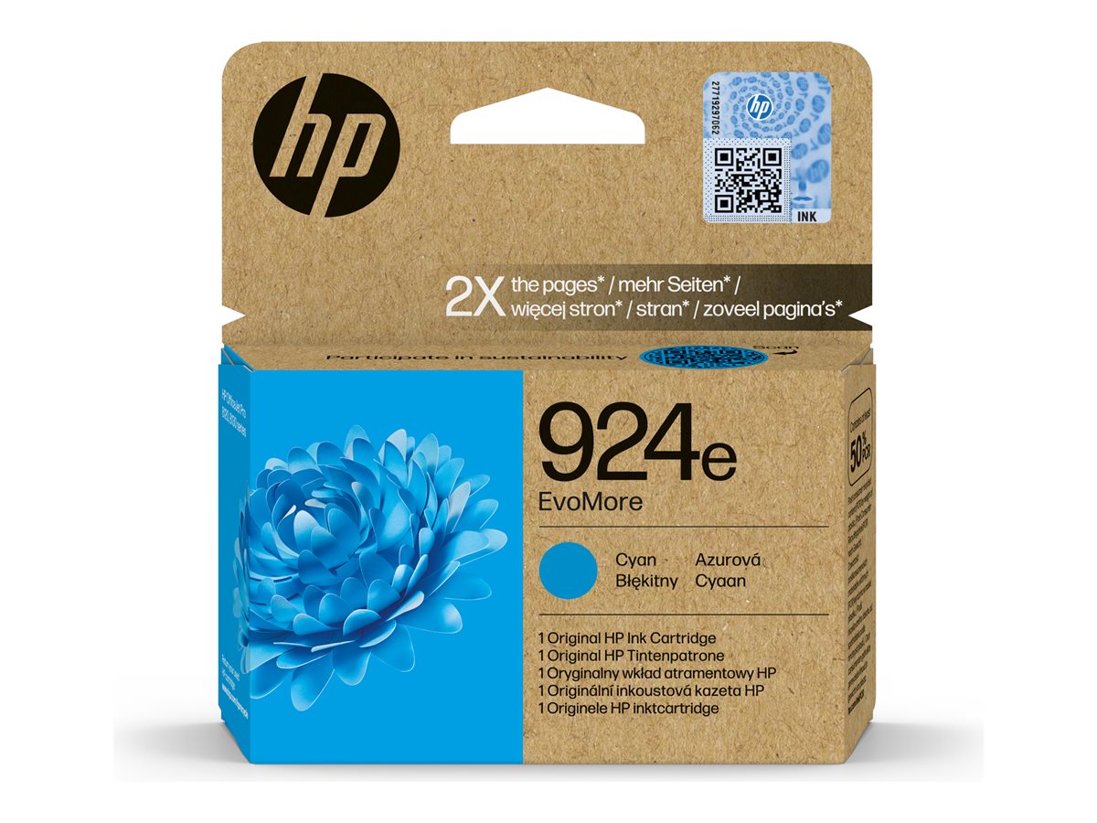 HP 924e EvoMore - Cián -...