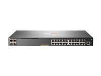 HPE Aruba 2930F 24G PoE+ 4SFP+ - switch - 24 ports - Managed - rack-mountable