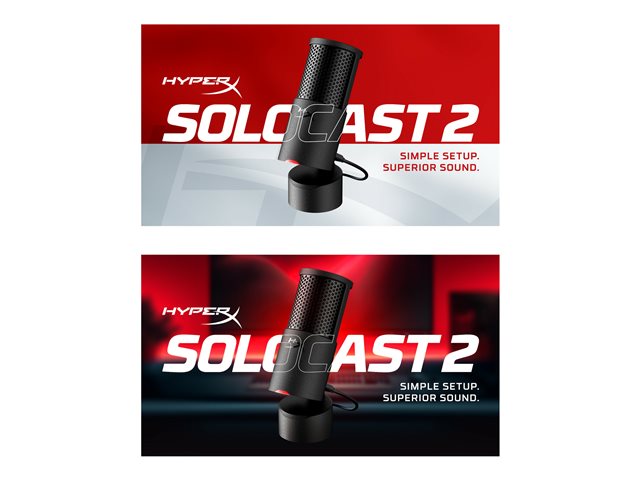 HP HyperX SoloCast 2 Microphone Black AR0A0AA