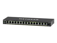 NETGEAR Plus GS316EPP - switch - 16 ports - Managed