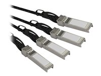 Shop | StarTech.com MSA Uncoded Compatible 3m 40G QSFP+ to 4x SFP+