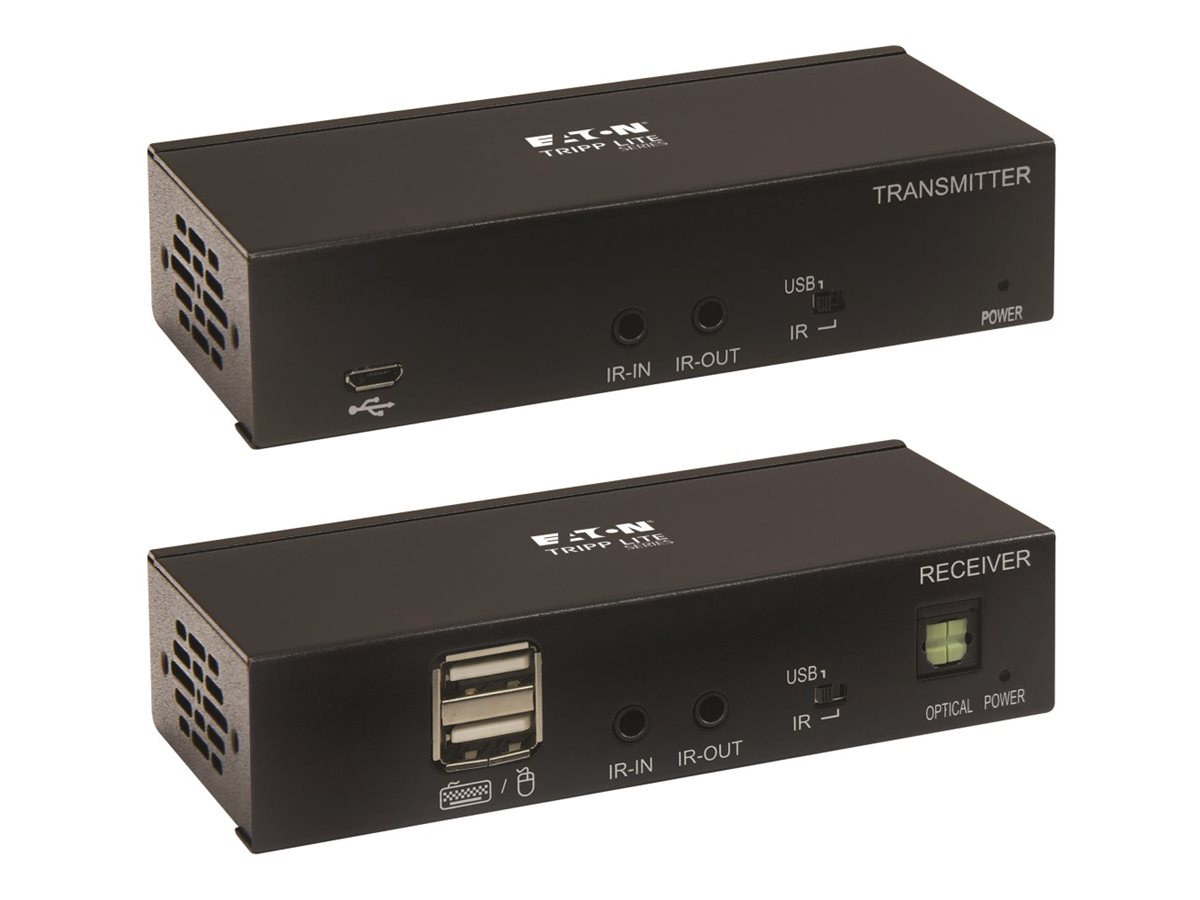 Eaton Tripp Lite Series HDMI over Cat6 Extender Kit with KVM Support, 4K 60Hz, 4:4:4, USB/IR, PoC, HDR, HDCP 2.2, 230-ft. (70.1 m), TAA