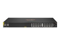 HPE Aruba 6100 24G Class4 PoE 4SFP+ Switch 28-porte 10 Gigabit Ethernet PoE+
