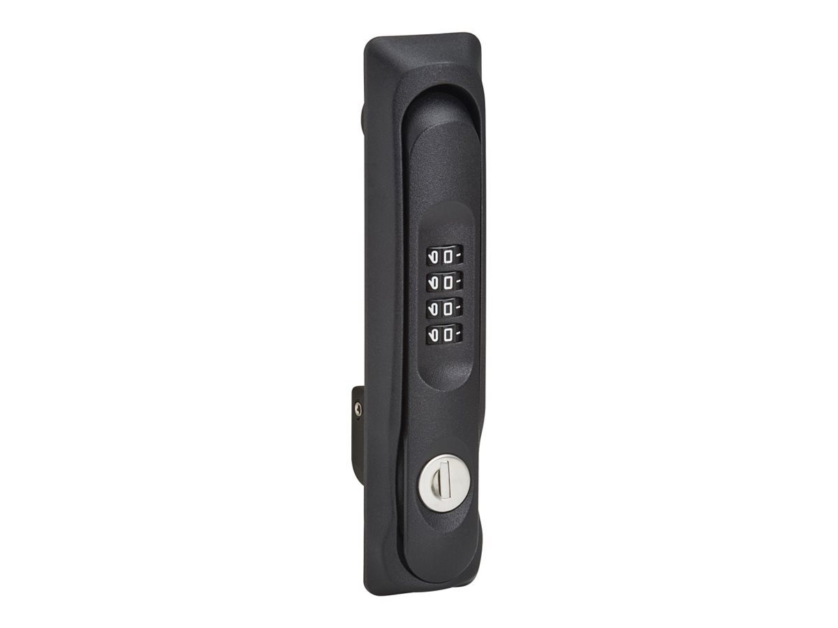 Eaton Tripp Lite Series SmartRack Locking Door Handles for Server Rack Front and Back Doors, 4-Digit Combination Lock, 2 Keys