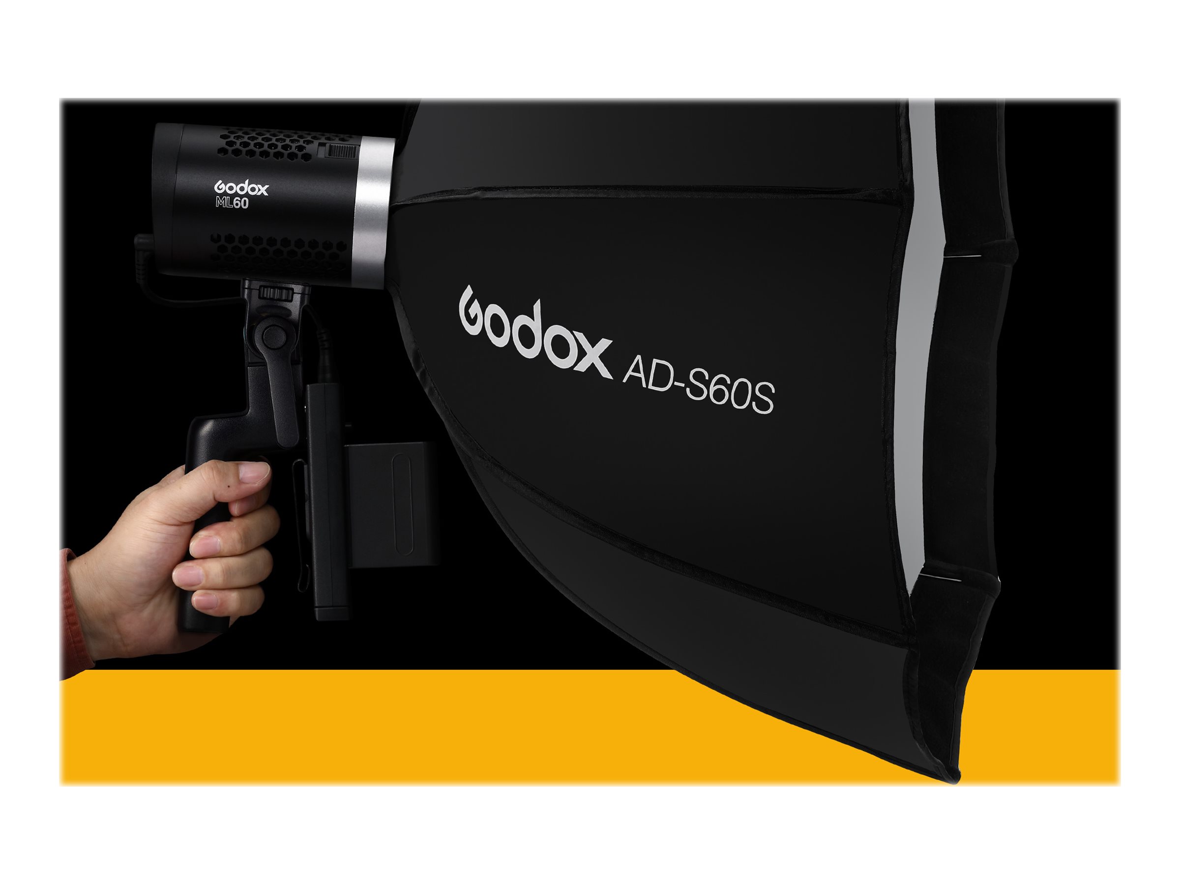 Godox ML60 LED Video Light - Black - GO-ML-60