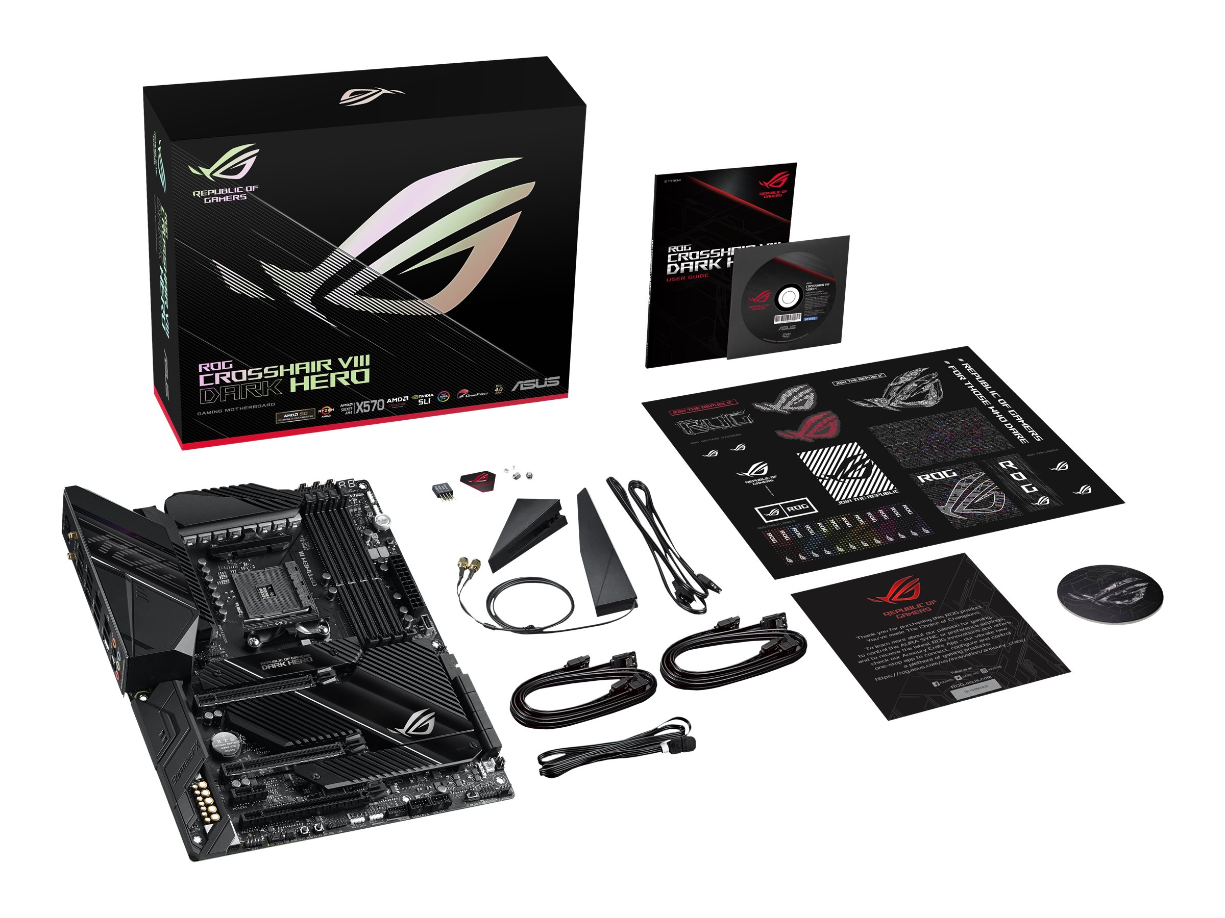 ASUS ROG Crosshair VIII Dark Hero | Overview, Specs, Details