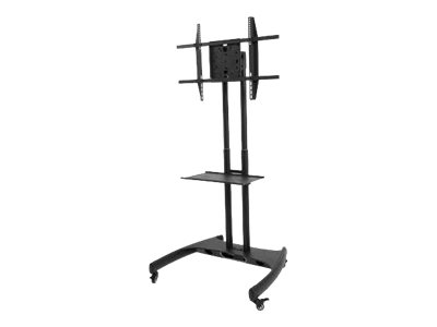 Peerless Tru Vue Trvt560 Cart For Flat Panel Powder Coat Smooth Matte Black