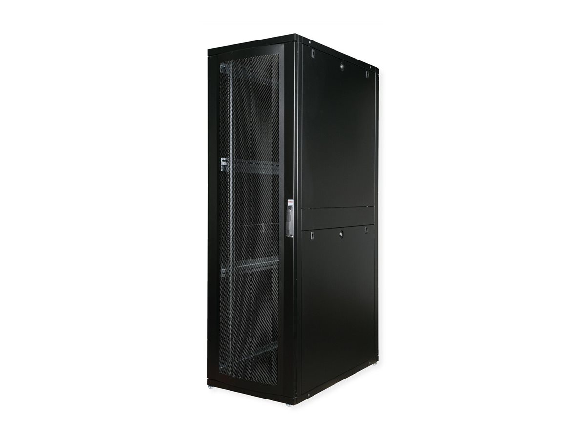 ROLINE Pro 19" Serverschrank 42 HE 600x1000 mm Schwarz