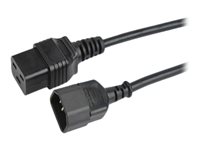 Prokord Strøm IEC 60320 C14 Strøm IEC 60320 C19 1.5m Strømkabel 