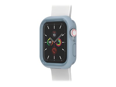 OtterBox EXO EDGE - Stoßstange für Smartwatch - Polycarbonat, TPE - Lake Mist Blue - elegantes Design - für Apple Watch (44 mm)