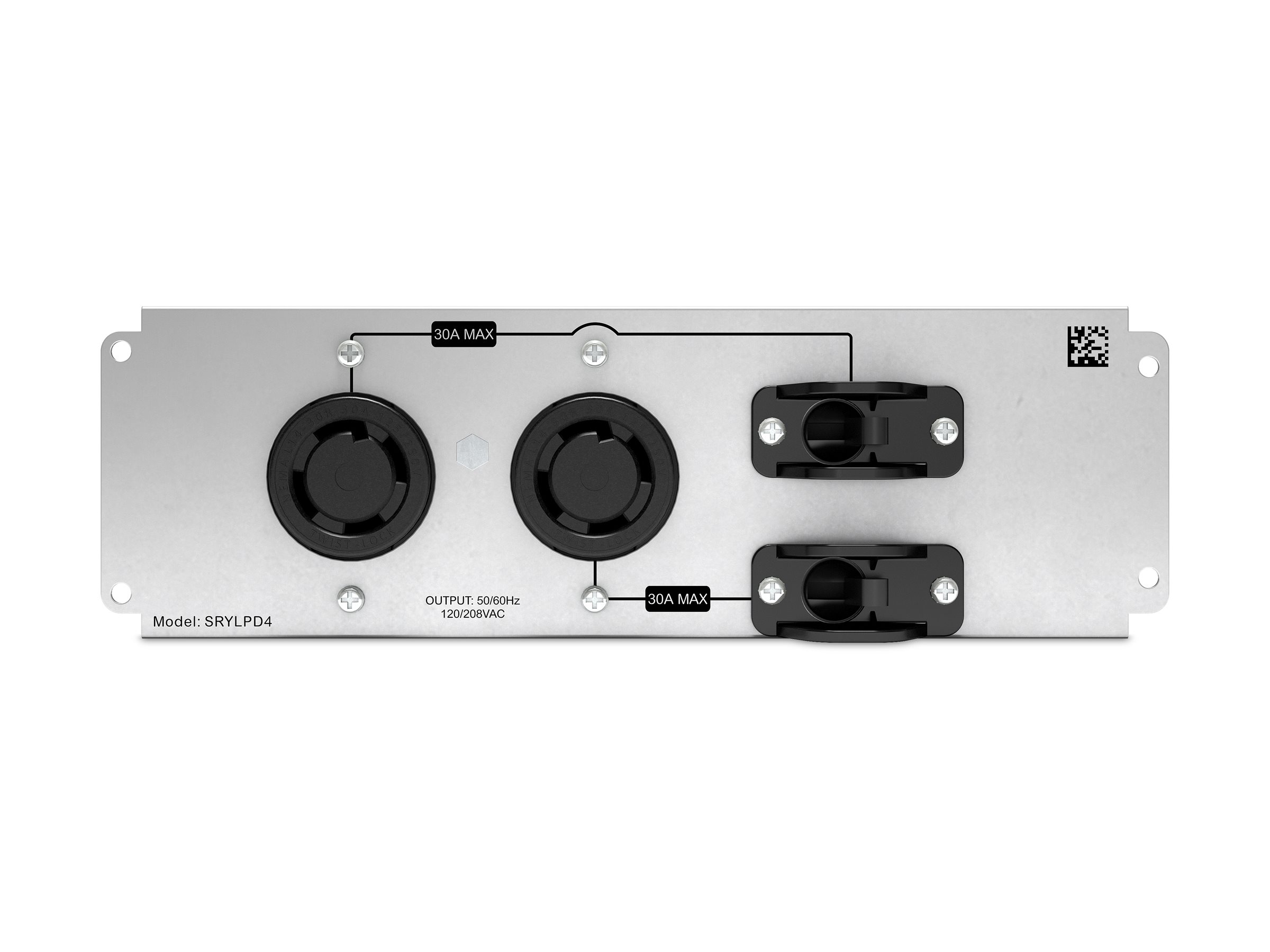 APC BACKPLATE KIT W/ QTY 2 L14-30R FOR SMART-UPS MODULAR ULTRA