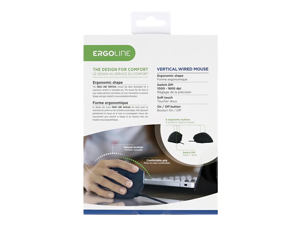 TNB ERGO Line Verticale Mouse Wired