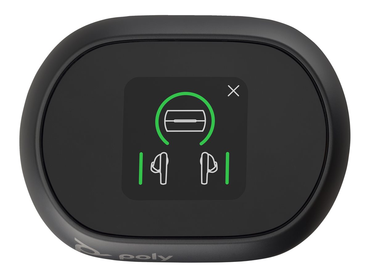 Poly Voyager Free 60+ UC M Carbon Black Earbuds +BT700 USB-C Adapter +Touchscreen Charge Case – foto 9