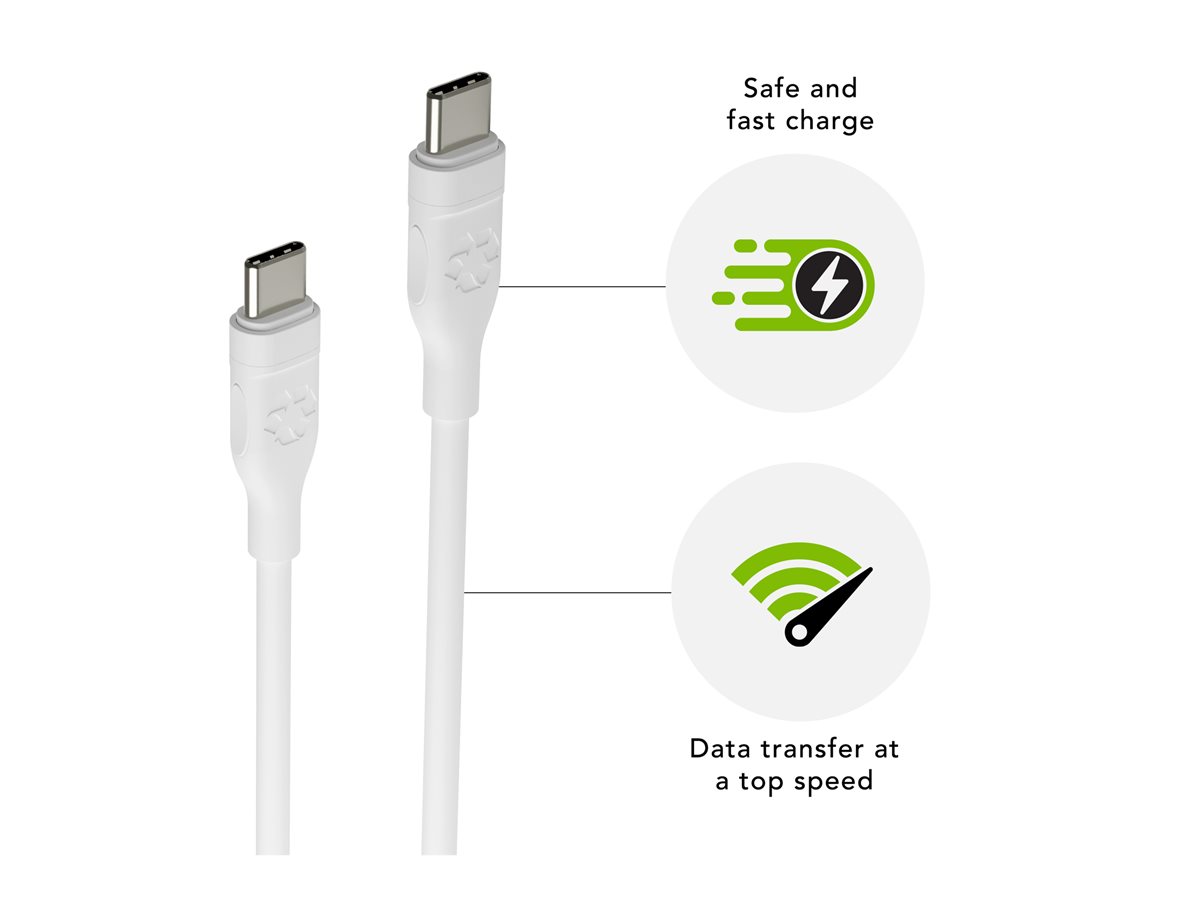 dbramante1928 Sustainable Pro Cable 1.2m USB-C to USB-C White - Enterprise Bulk Packaging – foto 2