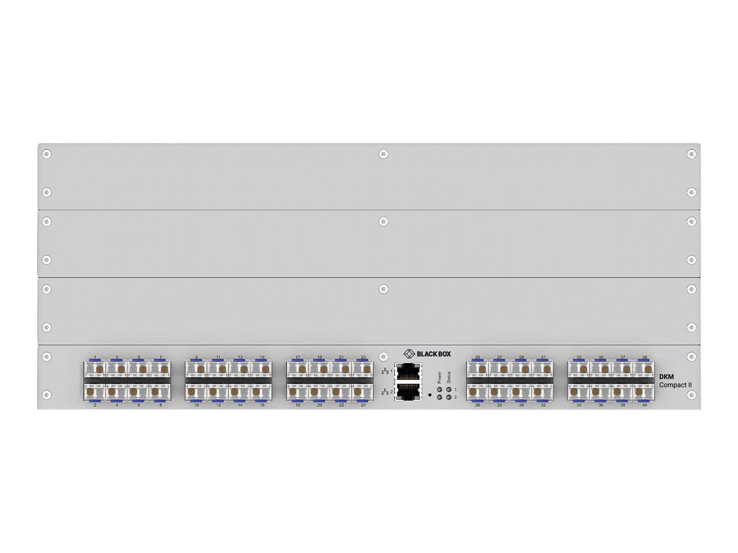 Black Box DKM Compact II KVM Matrix Switch ACXC40F-1G-4RU