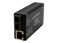 Lantronix M/GE-T Series - Convertisseur de média à fibre optique - 1GbE - 1000Base-SX, 1000Base-T 