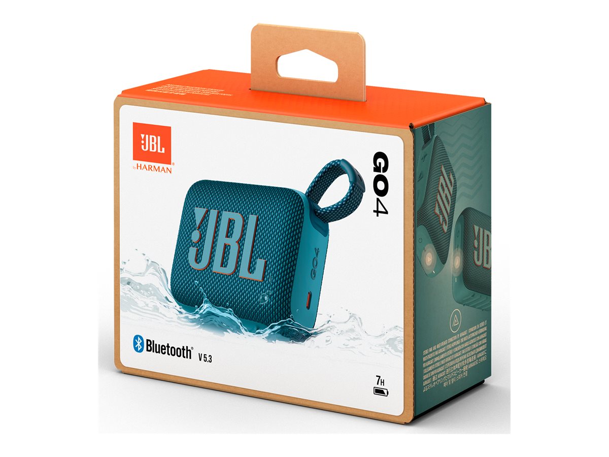 JBL Go 4 Portable Bluetooth Speaker - Blue - JBLGO4BLUAM