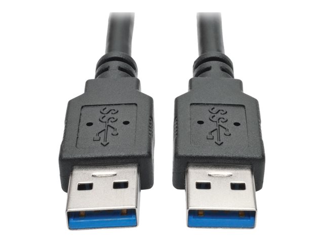 Tripp Lite 6ft USB 3.0 SuperSpeed A/A Cable M/M 28/24 AWG 5 Gbps Black 6'