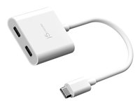 j5create USB-C adapter 10cm Hvid