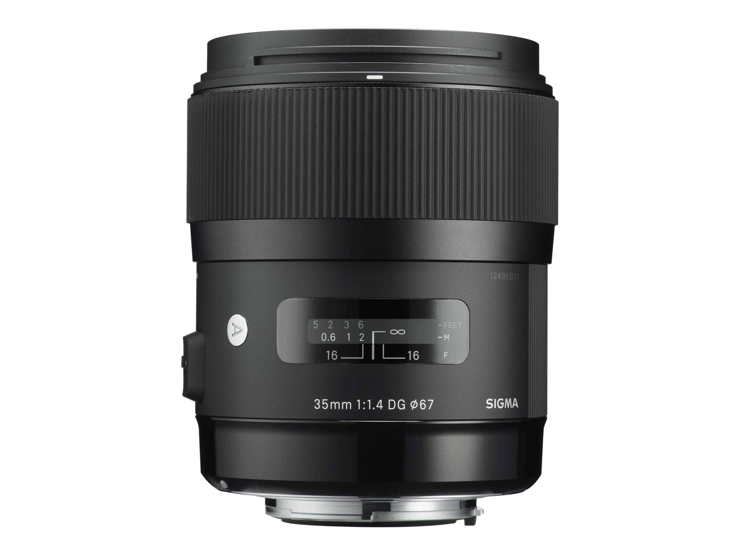 An image of Sigma Art - lens - 35 mm