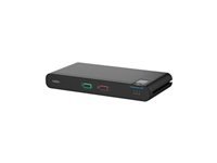 Belkin IsoClave RED/BLACK - Commutateur KVM - double tête - 2 x KVM port(s) 