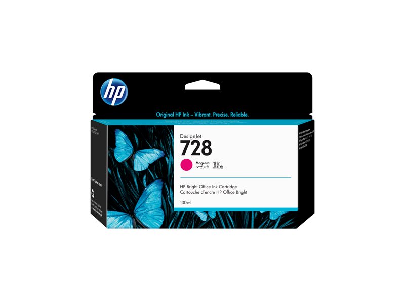HP 728 130-ml Magenta