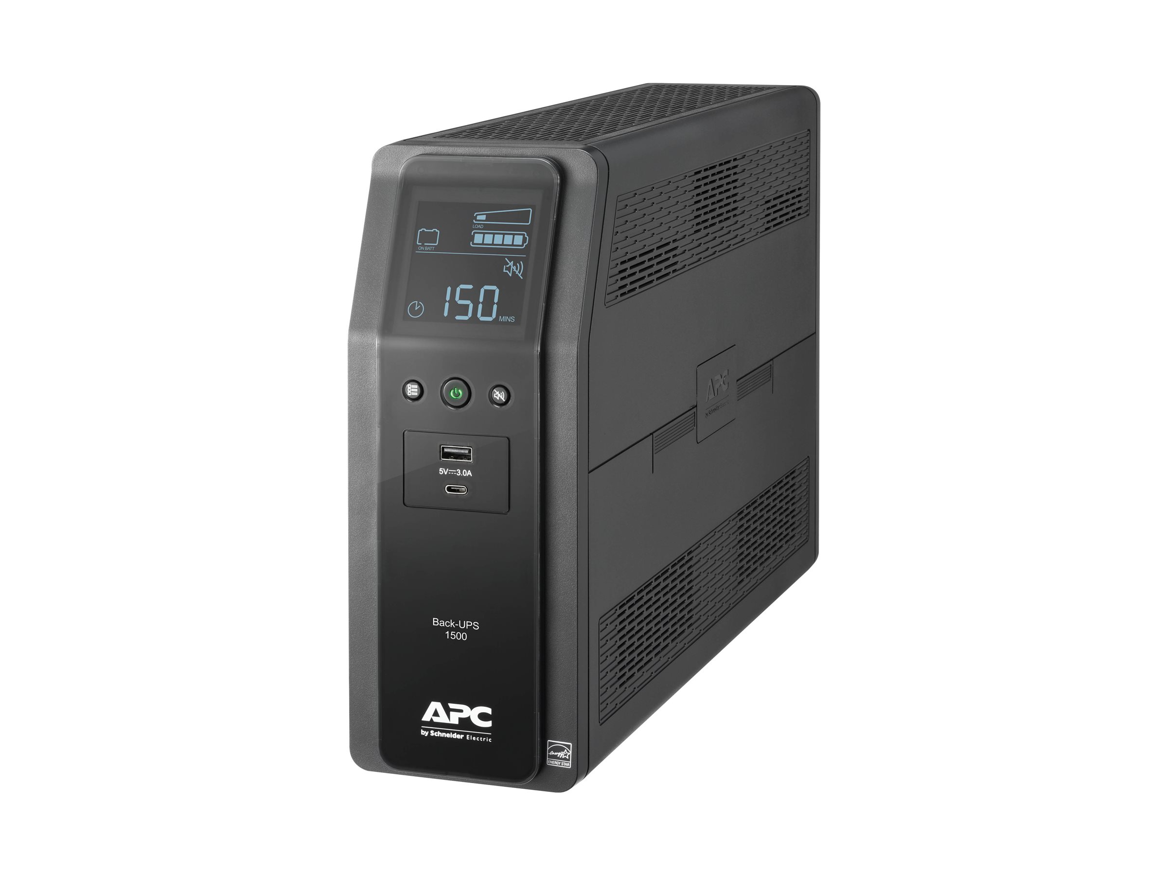 APC Back-UPS Pro BR1500M2-LM - UPS - CA 120 V - 900 vatios - 1500 VA - USB - conectores de salida: 10 - negro