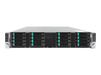 Intel Server Chassis H2216XXKR2 - Rack-mountable - 2U - up to 4 blades - SATA/SAS - hot-swap