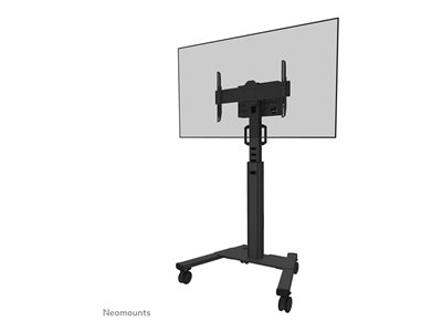 Neomounts - Cart - for flat panel - black - screen