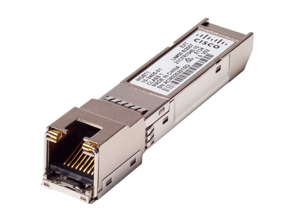 CISCO GB Ethernet 1000B-T MiniGBIC SFP